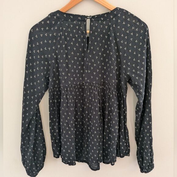 Ralph Lauren Denim & Supply Blouse Size S Black - Picture 4 of 4